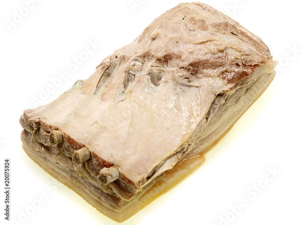 Obraz schweinebauch gekocht