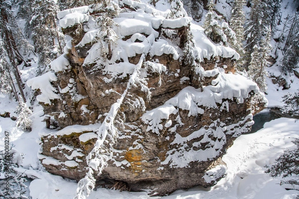 Obraz The Bolder After a Snow Storm