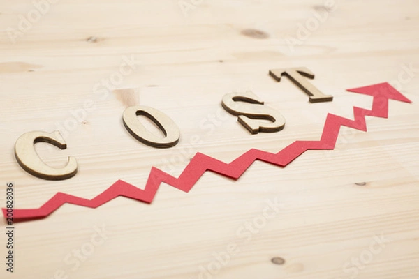 Obraz 上がっていくコスト