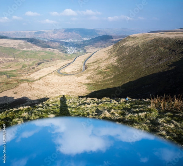 Fototapeta when the weather is good i walk 