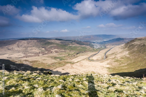 Fototapeta when the weather is good i walk 