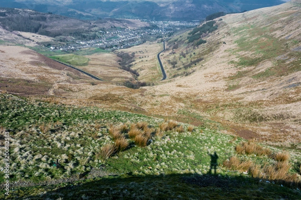 Fototapeta when the weather is good i walk 