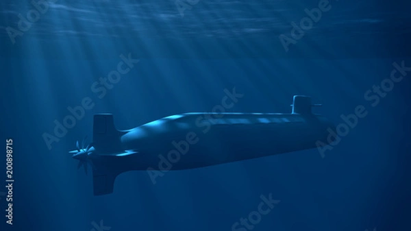 Fototapeta Nuclear Submarine