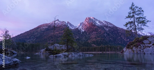 Obraz Hochkalter am Hintersee