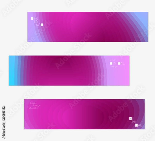 Fototapeta Template with Fluid gradient shape with transparent blend