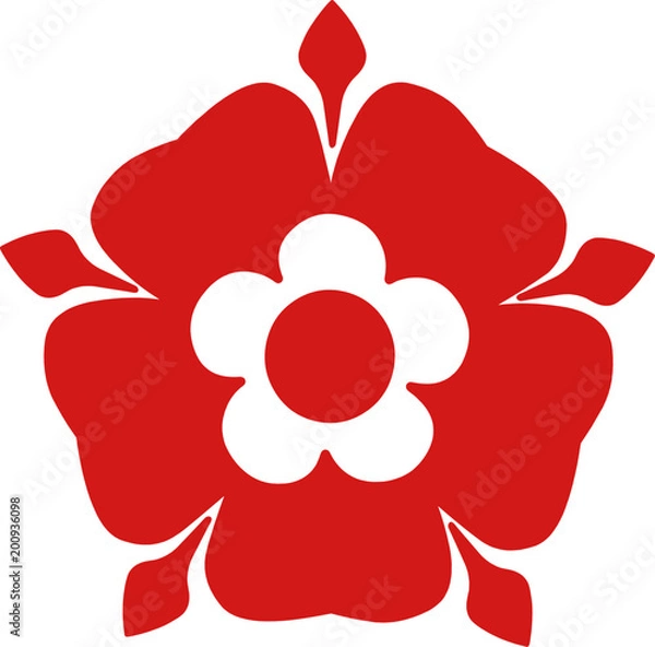 Fototapeta Tudor Rose England