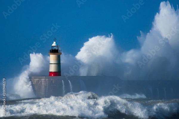 Obraz Perfect Storm - Lighthouse - Stormforce - Storm Chaser