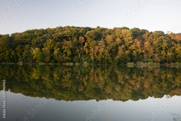 Obraz Autumn reflection