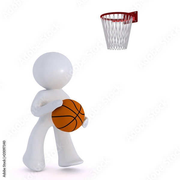 Obraz Playing basketball