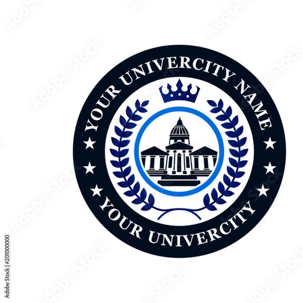 Obraz university logo