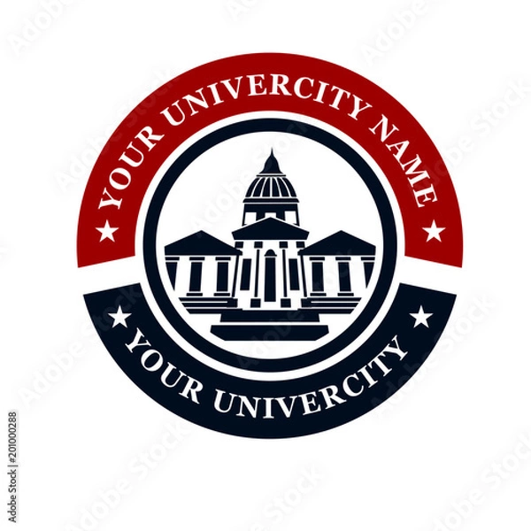 Obraz university logo