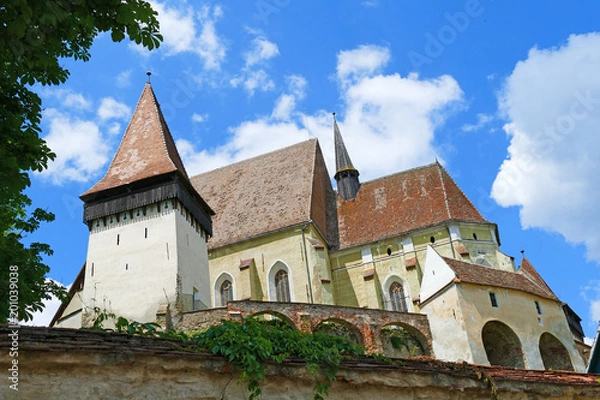 Fototapeta Romania, the fortified church of Biertan, Transylvania