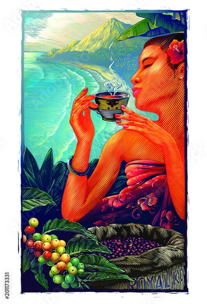 Obraz Hawaiian Coffee