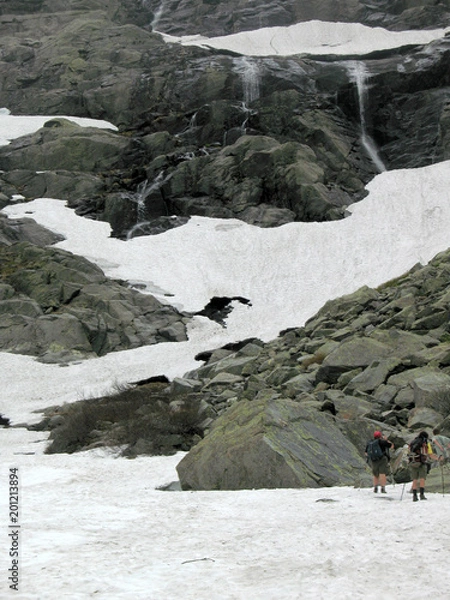 Obraz Heading up the mountain