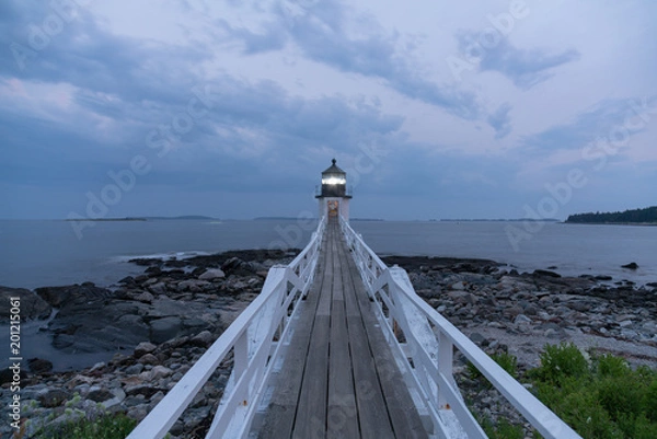 Obraz Marshall Point Lighthouse at dawn