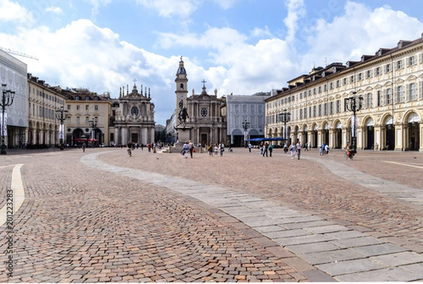 Obraz Piazza San Carlo