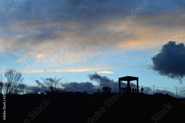 Obraz Los cuatro postes