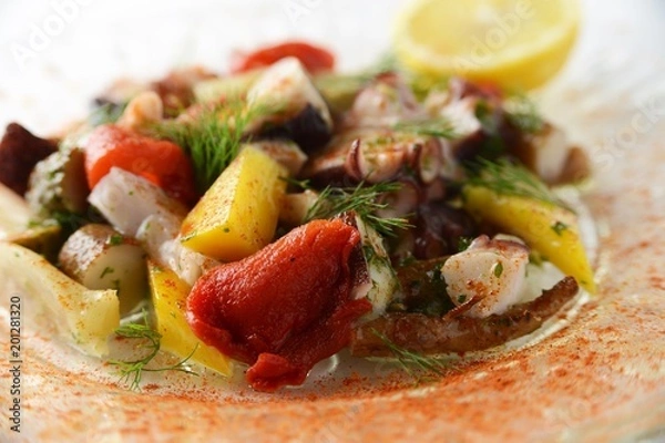 Obraz 美味しいイタリア料理、前菜のイメージ