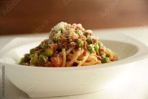 Obraz 美味しいイタリア料理、パスタのイメージ