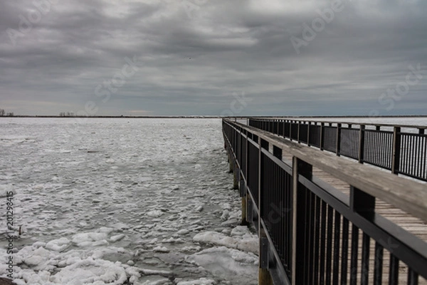 Fototapeta Icy Pier