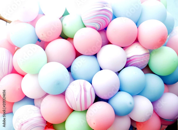 Fototapeta colorfull ballons