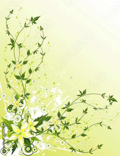 Obraz Floral background