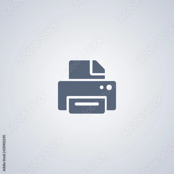 Fototapeta Printer icon