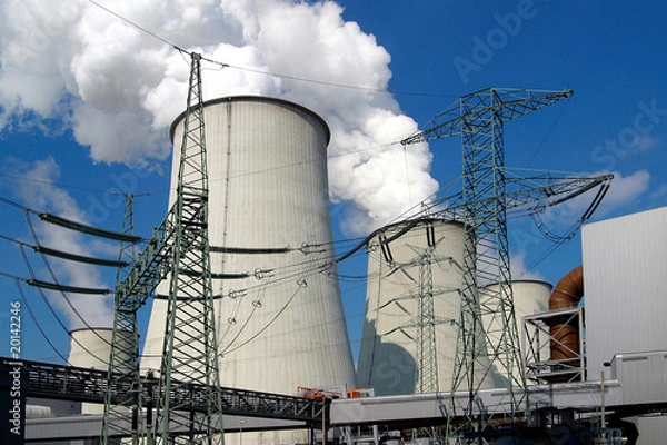 Obraz Braunkohlekraftwerk