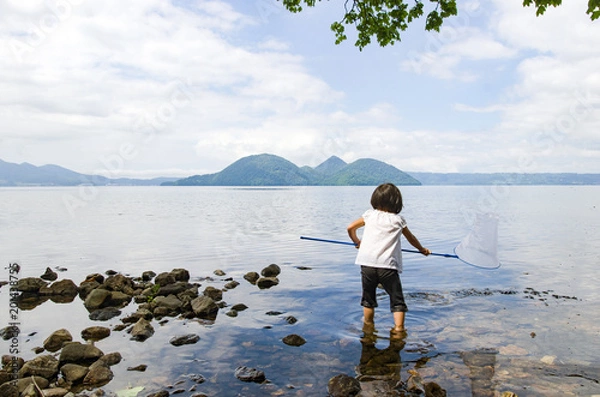 Obraz 湖で遊ぼう