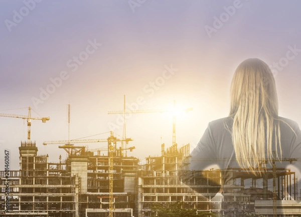 Fototapeta Mega projects planning