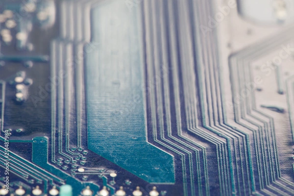 Obraz Circuit board, motherboard