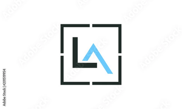 Fototapeta vector LA
