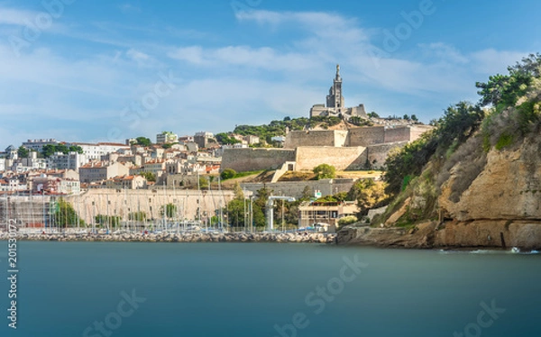 Obraz Marseille - Notre Dam -  Stunning capture - highest point 