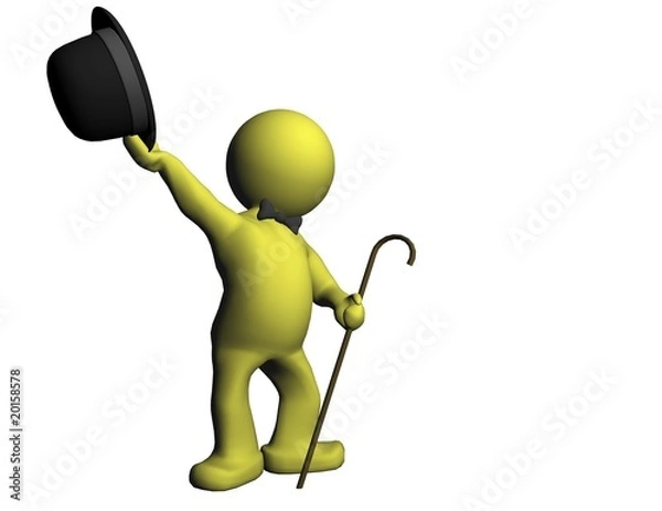 Obraz Yellowman as a Gentleman 2