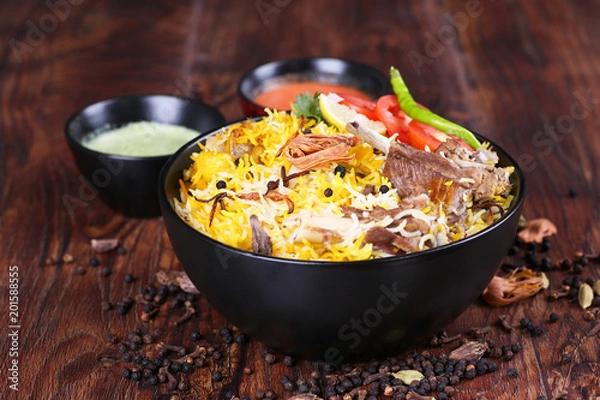 Fototapeta Mutton Biryani