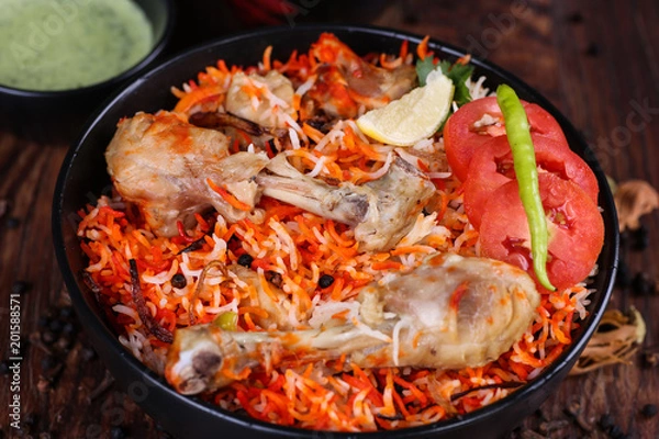 Obraz Chicken Biryani