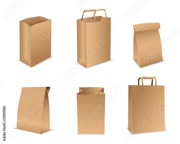 Obraz paper shopping bag