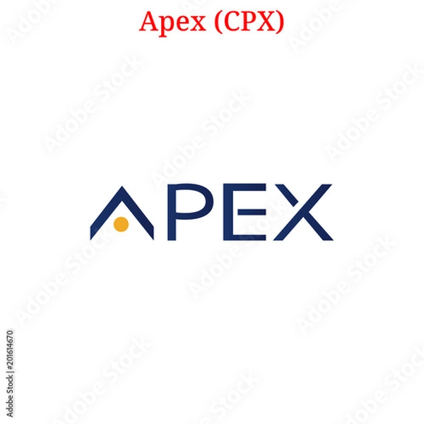 Obraz Vector Apex (CPX) logo