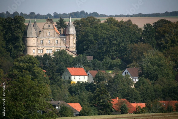 Fototapeta schloss barntrup