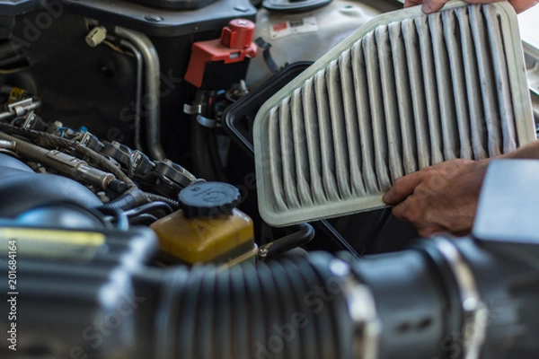 Fototapeta Engine Bay