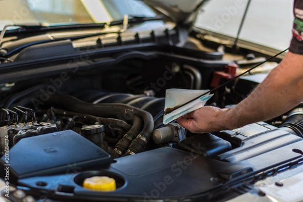 Fototapeta Engine Bay