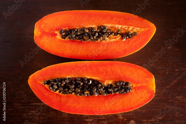 Obraz cut papaya