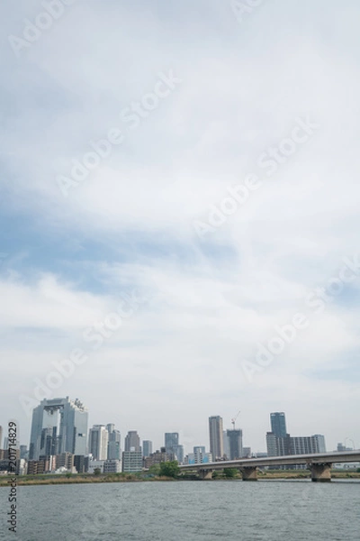 Obraz 大阪　都市風景