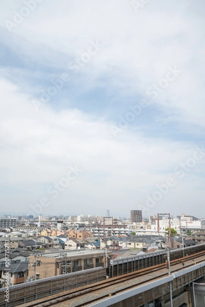 Fototapeta 東淀川区　都市風景