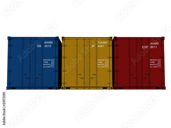 Fototapeta Container