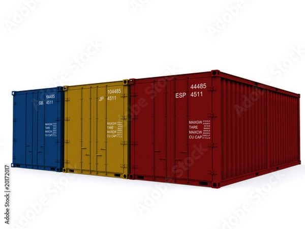 Fototapeta Container
