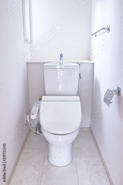 Obraz 日本の住宅のトイレ