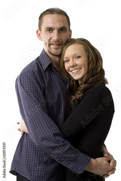 Obraz Young happy couple