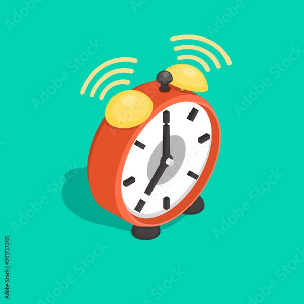 Fototapeta The alarm clock