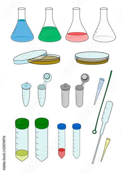 Obraz Laboratory equipment